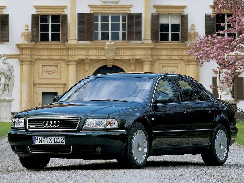 Audi A8 (4D2,  4D8) 1 поколение, рестайлинг, седан (06.1999 - 10.2002)